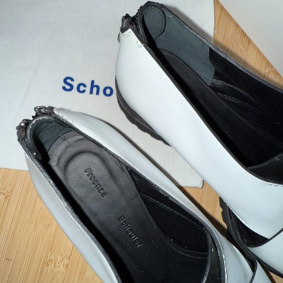 Proenza Schouler Woven Leather Creeper Boots - Picture 3 of 6